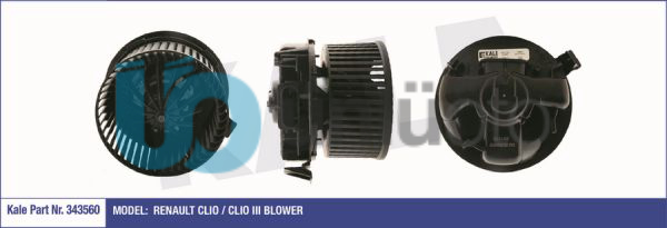 FAN KALORIFER MOTORU CLIO III 1,2 / 1,6 06
