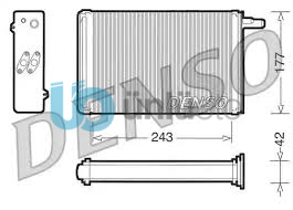 KALORİFER RADYATÖRÜ FIAT DUCATO 1.8 82-88 2.0 86-90 1.9TD 89-90