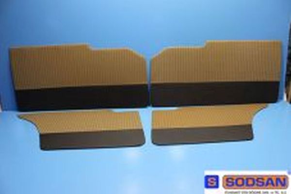 Kapı Döşemesi Takım Kahve Çizgili - Tofaş Doğan Kartal L SL 88 131