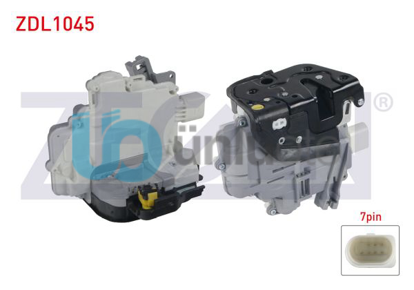 KAPI KILIDI MOTORLU SAG ON 7 PIN AUDI A3 - A6 2003-2012
