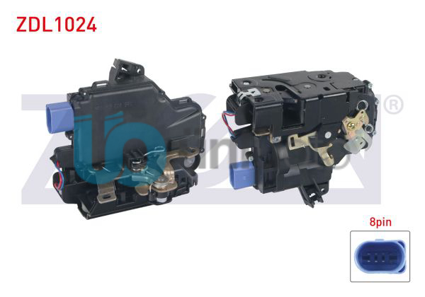 KAPI KILIDI SOL ON 8 PIN VOLKSWAGEN POLO 2002-2009/ TRANSPORTER V 2003-2012/ SKO