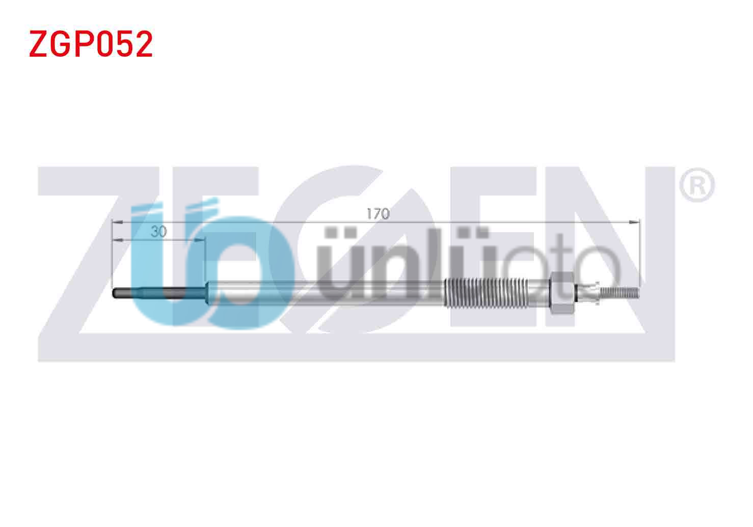 KIZDIRMA BUJI 11V MITSUBISHI L200 (KBT,KAT) 2.5DID 2007- / L200 TRITON (KA_T, KB