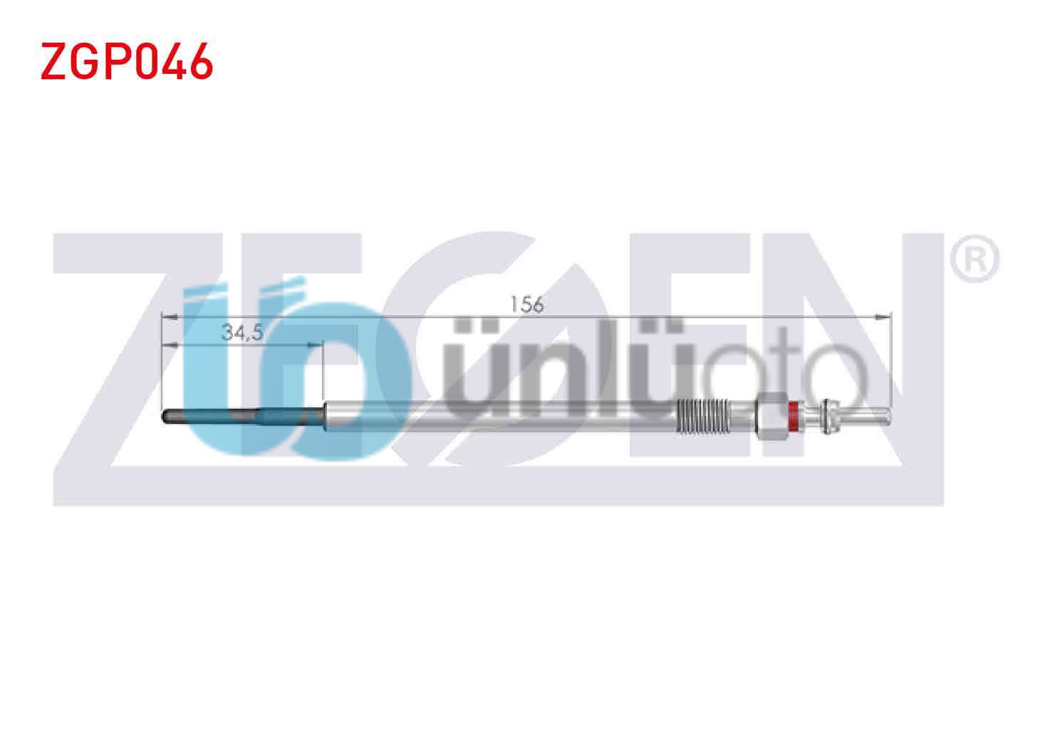 KIZDIRMA BUJI 4,4V DOBLO (152,263) 1.6MJT 2010- / EGEA 1.6MJT 2015- / LINEA (323