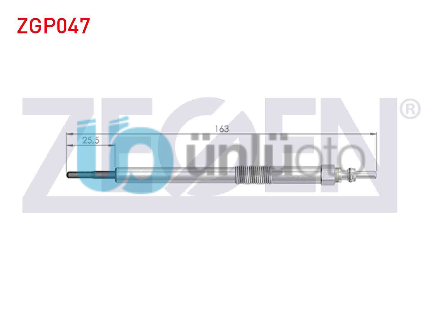 KIZDIRMA BUJI 7V NISSAN NAVARA (D40) 2.5DCI 2005-2015 / QASHQAI (J10) 2.0DCI 200