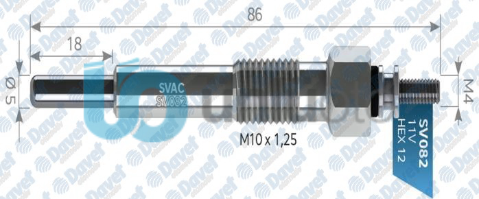 KIZDIRMA BUJISI 11V ASTRA COMBO CORSA 1,5D / 1,7D