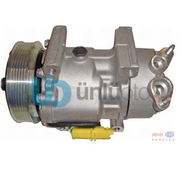 KLİMA KOMPRESÖRÜ BERLINGO-PARTNER 1.4-1.6 16V 96 C2 1.4-1.6-1.6 HDİ 03  119mm