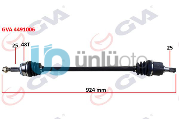 KOMPLE AKS SAĞ HYUNDAI ACCENT ERA 1.4L 1.6L G4EE G4ED benzinli 06-10 ABS li 25x2