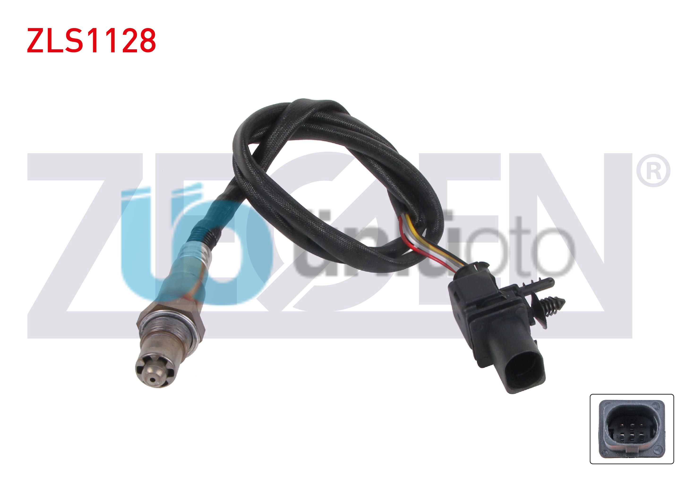 LAMBDA (OKSIJEN) SENSORU 830 mm SAG VW PASSAT - JETTA III - GOLF V 2.0 FSI - 2.0