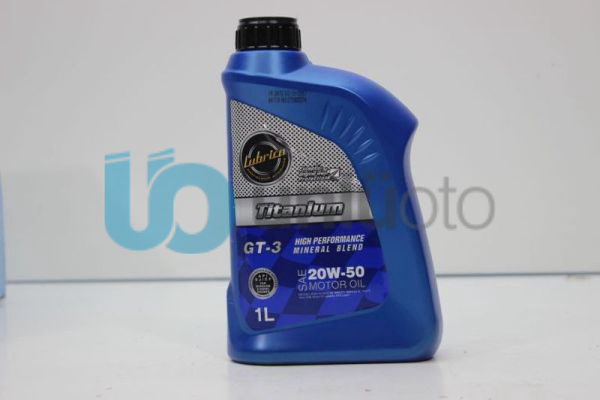 Lubrico Motor Yağı 20w-50 Titanium GT3 1 Litre
