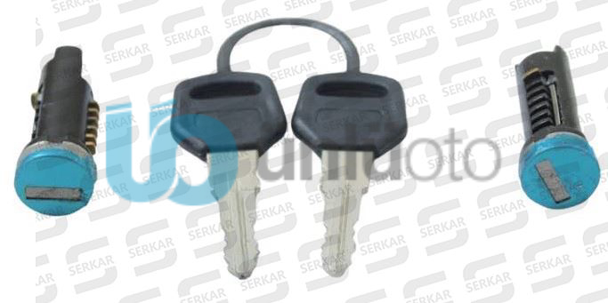 M131 87 KAPI KILIDI ÖN FISEGI ANAHTARLI TAKIM