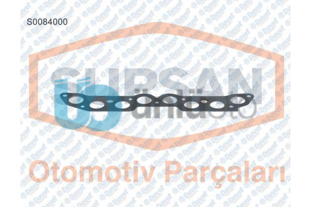 MANIFOLD CONTA SACLI STANDART KLINGRIT TEMPRA UNO 1.6 UNO 1.4