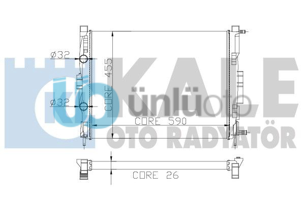 MOTOR RADYATORU MEGANE II - SCENIC 1,5/1,9DCI
