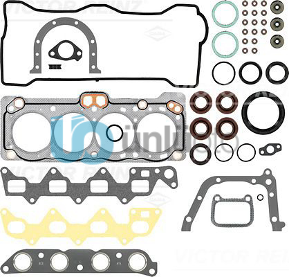 MOTOR TAKIM CONTA COROLLA 88-95 1.6 16V KARB. 4AF