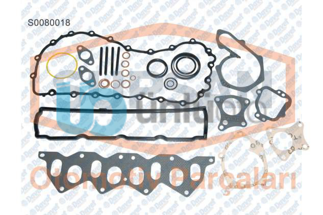 MOTOR TAKIM CONTASI FULL KECESIZ SILINDIR KAPAKSIZ KANGOO EXPRESS R19 1.9D F8Q E