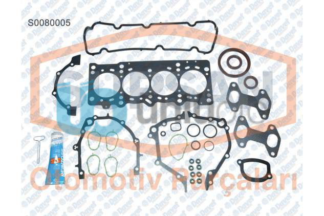 MOTOR TAKIM CONTASI FULL SILINDIR KAPAKLI KECELI DOBLO PALIO ALBEA PANDA PUNTO 1