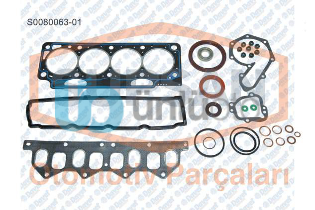 MOTOR TAKIM CONTASI KECELI SILINDIR KAPAKLI LAGUNA 1.8 8V 1993 MODEL F3P 2.0 8V