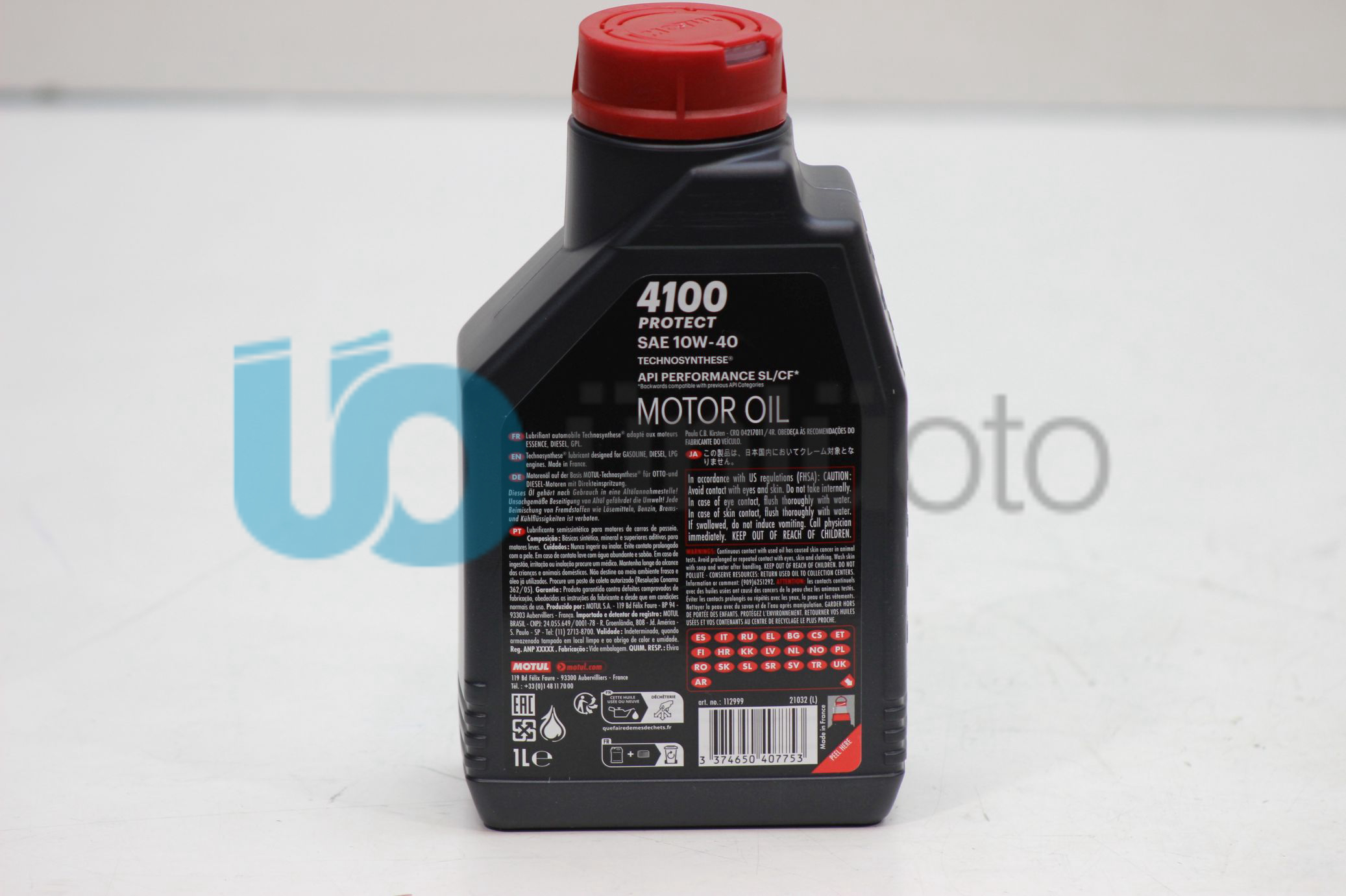 Motul Motor Yağı 10w-40 1 Litre 4100 Protect  Power +