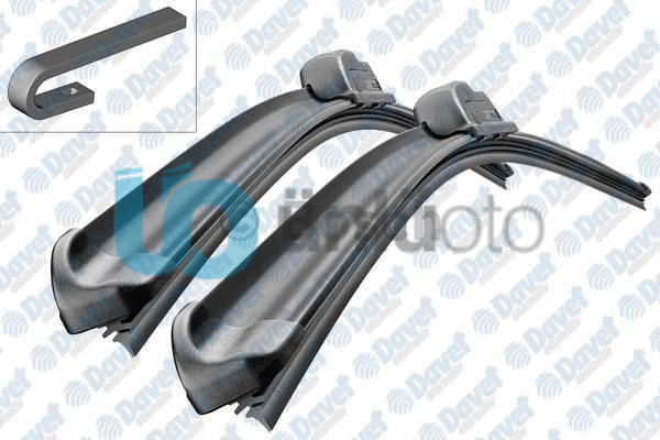 SILECEK SUPURGESI AEROTWIN 600mm / 450mm (FLATBLADE MUZ TIPI)