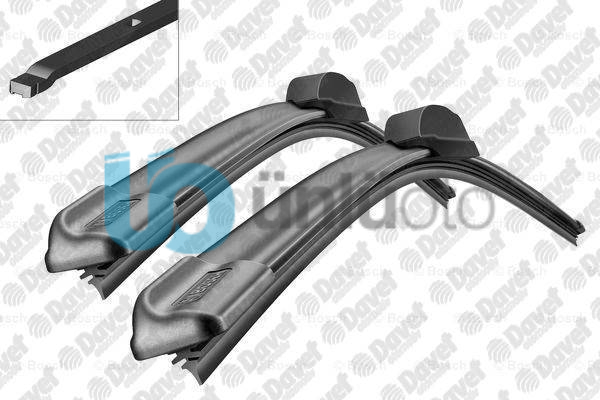 SILECEK SUPURGESI AEROTWIN 600 / 450mm AR115S (FLATBLADE MUZ TIPI) (AEROTWIN) ME