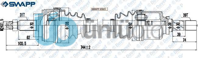 ON AKS SOL MASTER III 2.3 DCI 6 VITES 10   DIS FREZE:31 IC FREZE:39 CONTA CAPI: