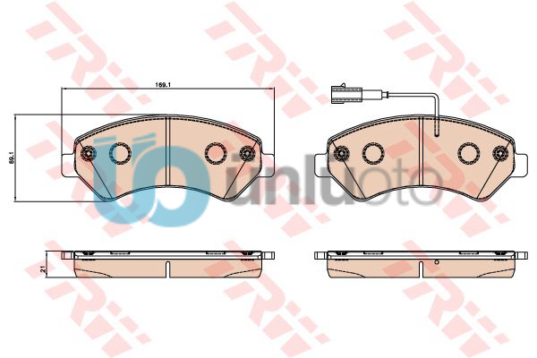 ÖN BALATA DUCATO-JUMPER-BOXER 2.0D-2.3D-3.0D-HDİ 07