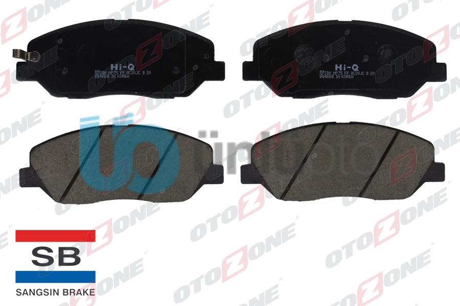 ÖN FREN BALATA HYUNDAI SANTAFE 2.0L 2.2L D4EB CRDi 06-12 / H350 2.5L D4CB CRDİ 1