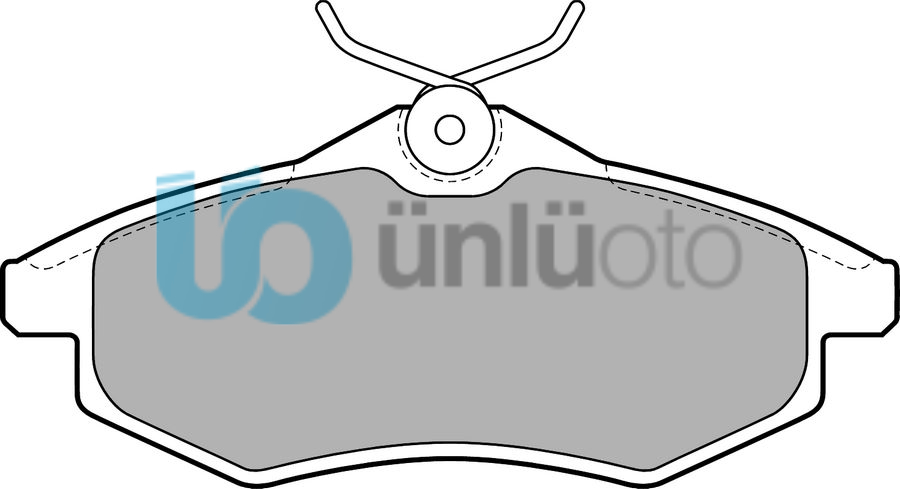 ÖN FREN BALATASI CITROEN C2 0312 C3 0210 KÜÇÜK TİP