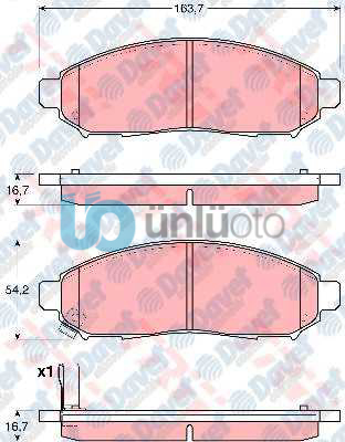 ON FREN BALATASI NAVARA2,5DCI 05--