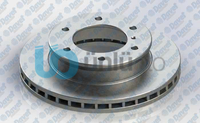 ON FREN DISKI AYNASI HAVALI 6 BIJON MAZDA B2500 2,5 D BT50 4MM 05-11 289x28x98