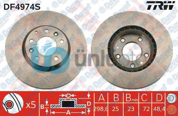 ON FREN AYNASI HAVALI MAZDA 6 1,8 2,2 D 0813 299X5