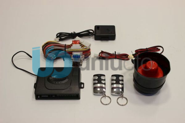 Oto Alarm Sistemi Kumandalı Krom Set