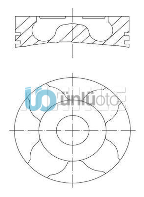 PİSTON SEGMAN FOCUS/C-MAX/PARTNER 2/BERLİNGO/C4/C5/308 1.6 TDCİ/ HDİ 90-110 PS D