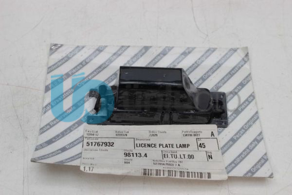 Plaka Lambası Sağ - Fiat Grande Punto Bravo Punto Evo Alfa Romeo Mito Punto