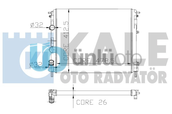 MOTOR RADYATORU CLIO II-KANGOO 1,5DCI/TDI KLIMALI