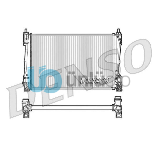 RADYATÖR CORSA D 1.3CDTI MEK AC KLİMASIZ 620x415x16