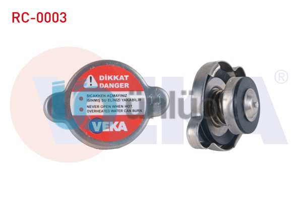 RADYATOR KAPAGI UNIVERSAL BUYUK 1.1 BAR CAP 45.5mm