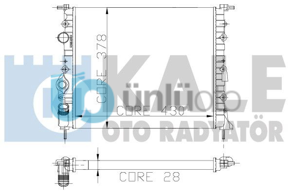 MOTOR RADYATOR MEGANE 1,6 RTA / RTE (2 SIRA AL+PL)
