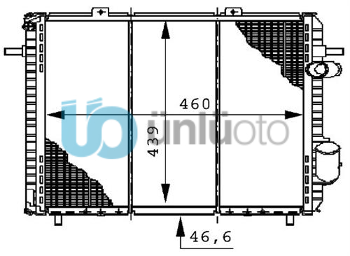 RADYATÖR MOTOR R.EXPRES DİZEL1.9 D-F8Q