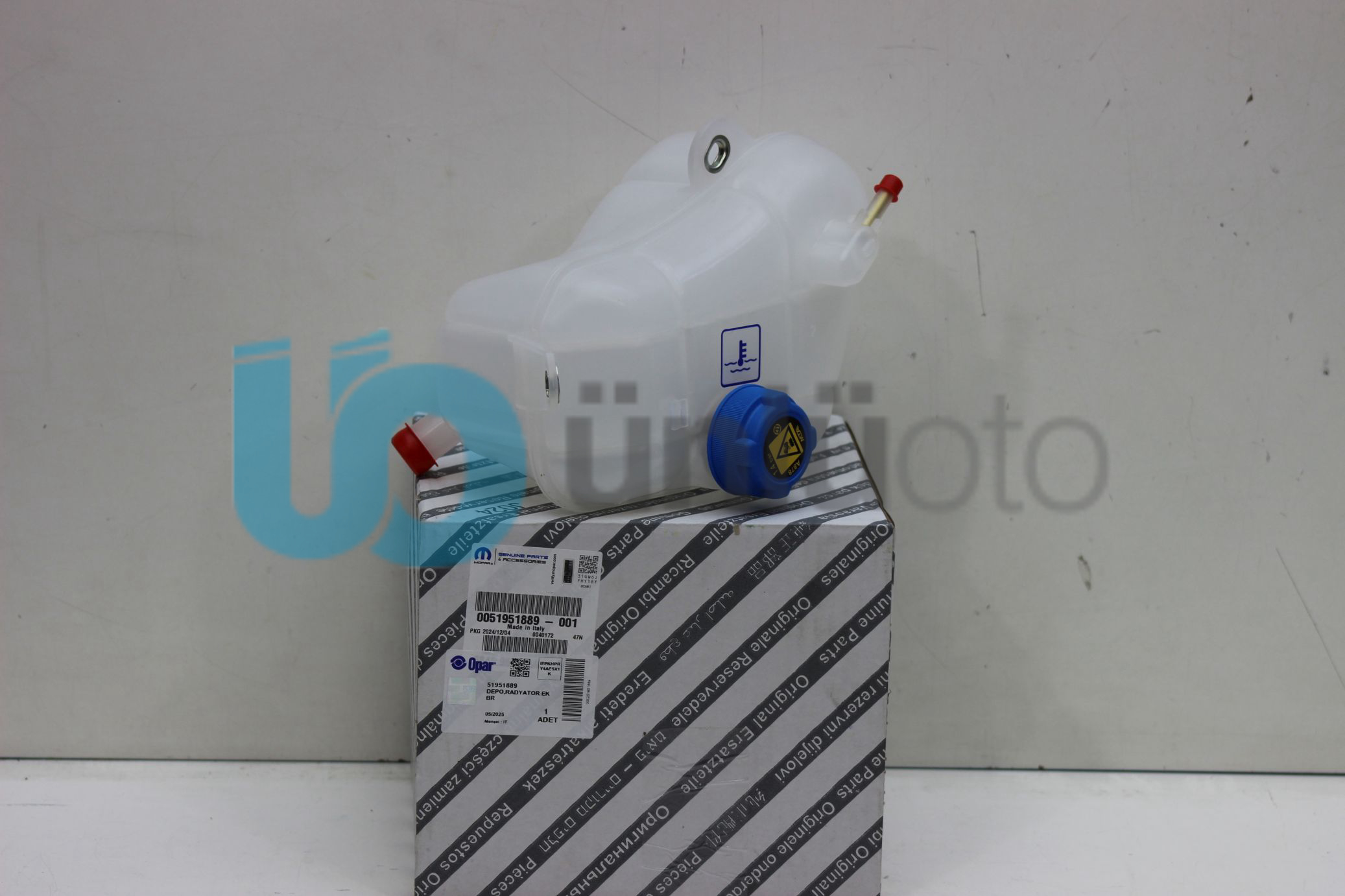 Radyatör Yedek Su (Ek) Deposu Bravo Delta 1.6 Mjet - 1.4 Tjet