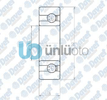 SANZIMAN RULMANI CLIO I/II-EXPRESS-KANGOO-LAGUNA-MEGANE-SCENIC-TWINGO-R9-R11-R19