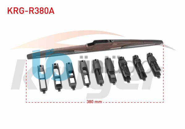 SILECEK SUPURGESI ARKA 10 APARATLI 380mm UNIVERSAL
