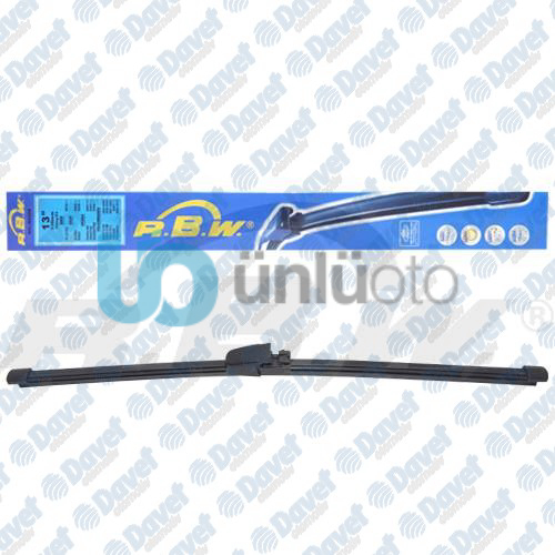 SILECEK SUPURGESI ARKA 330MM MUZ TIP APARATLI GOLF V-VI GOLF PLUS 05-09 POLO IV