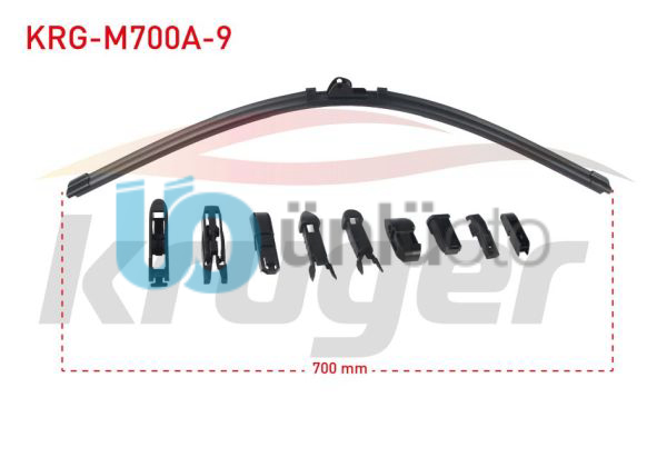 SILECEK SUPURGESI MUZ TIPI 10 APARATLI 700mm UNIVERSAL