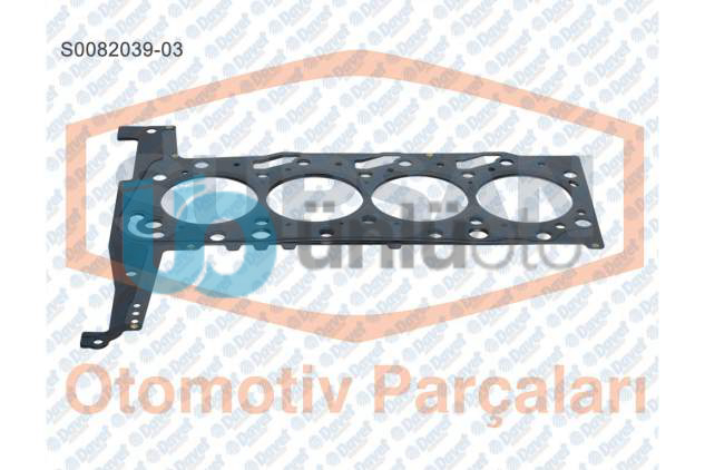 SILINDIR KAPAK CONTASI 1.20MM - 3 CENTIK FORD TRANSIT V184 2.4TDCI 00-06 V347 2.