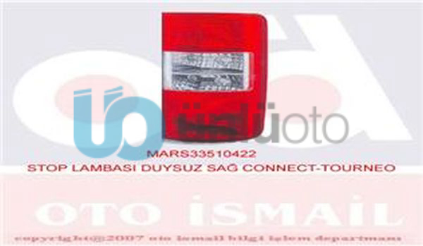 STOP LAMBASI SAĞ FORD CONNECT 02-08 DUYSUZ