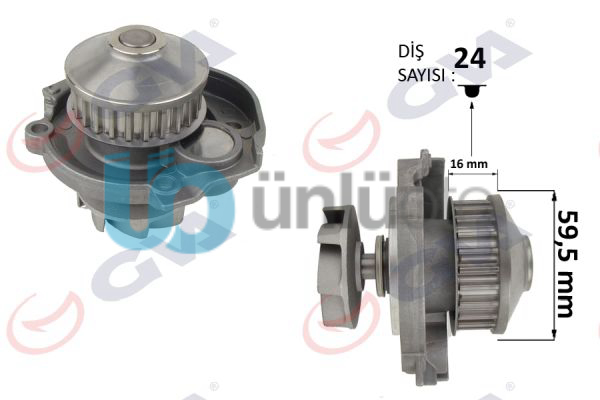 SU POMPASI FIAT ALBEA 0307 DOBLO 0110 PALIO 9605 PANDA 03 PUNTO 9909 SIENA