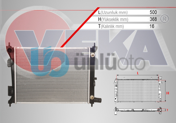 SU RADYATORU BRAZING HYUNDAI ACCENT BLUE 1.4 CVVT A-T 2012-