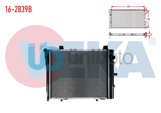 SU RADYATORU BRAZING MERCEDES C CLASS (W202) C 200 KOMPRESOR A-T/M-T AC+ 1993-20
