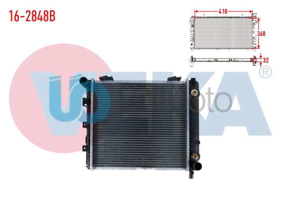 SU RADYATORU BRAZING MERCEDES E SERISI (W124) 200 E A-T AC- 1988-1993