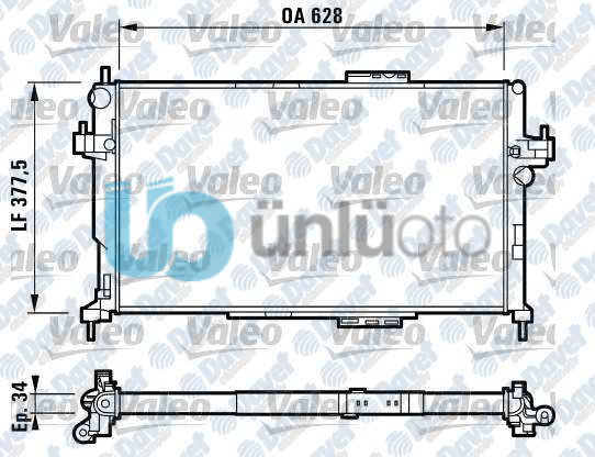 MOTOR SU RADYATORU MEKANIK Y17DT CORSA C COMBO C